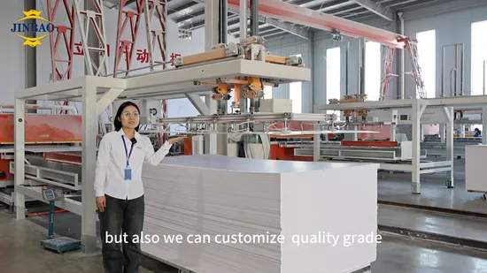 Jinbao White Rigid 5X8 Flexible Laminated Wood Celuka 4X8 Plastic UV Forex Black Extruded High Density 1220*2440mm 4mm 5mm Sheet 18mm PVC Free Foam Board