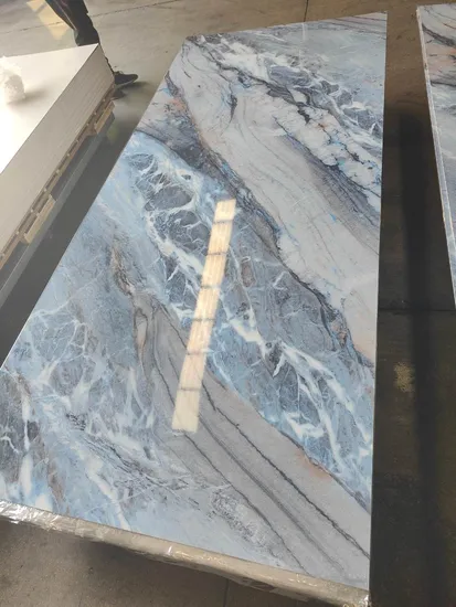 High Glossy Marble Design PVC Marble Wall Panel Board for Interior House Decoration 
