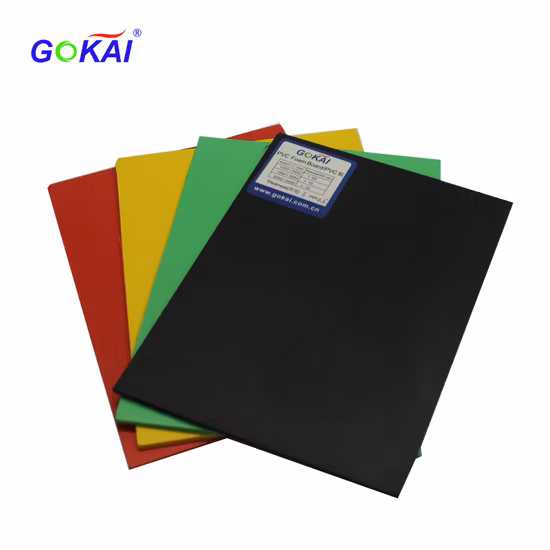 Customizable Size 3mm 5mm PVC Rigid Plate / Co