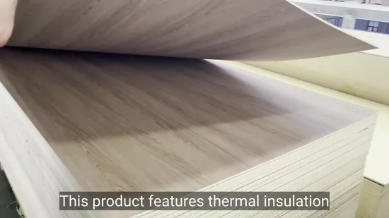 a Variety of Styles and Colors for Interior Use WPC Foam Board 