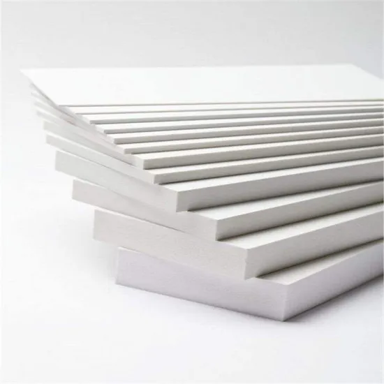 White Hard Forex High Density PVC Co