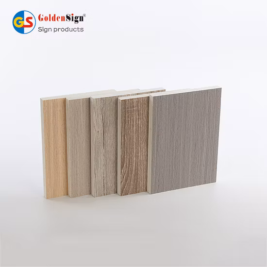 1220 X 2440 mm PVC Board Laminated Foam Board/Roof and Walls Co